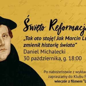 Święto Reformacji na Siennej