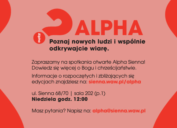 Alpha Sienna – Start już 8.10.2023!